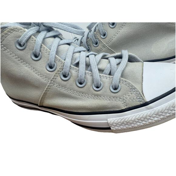 Converse Chuck Taylor All Star Ox Madison Mid Womens Sz 9 Wolf Grey Pearl - Picture 2 of 14